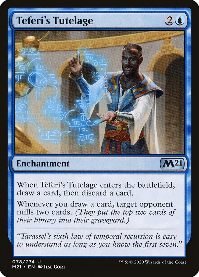 Teferi's Tutelage [Core Set 2021] MTG Single Magic: The Gathering | Red Claw Gaming