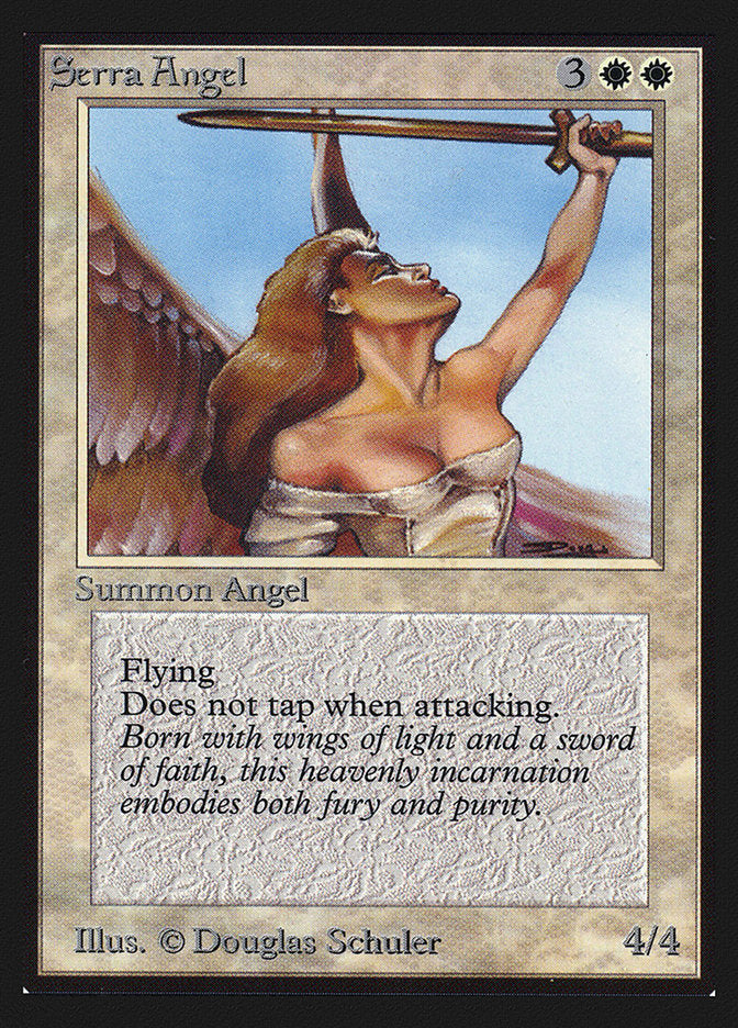 Serra Angel [Collectors' Edition] MTG Single Magic: The Gathering | Red Claw Gaming