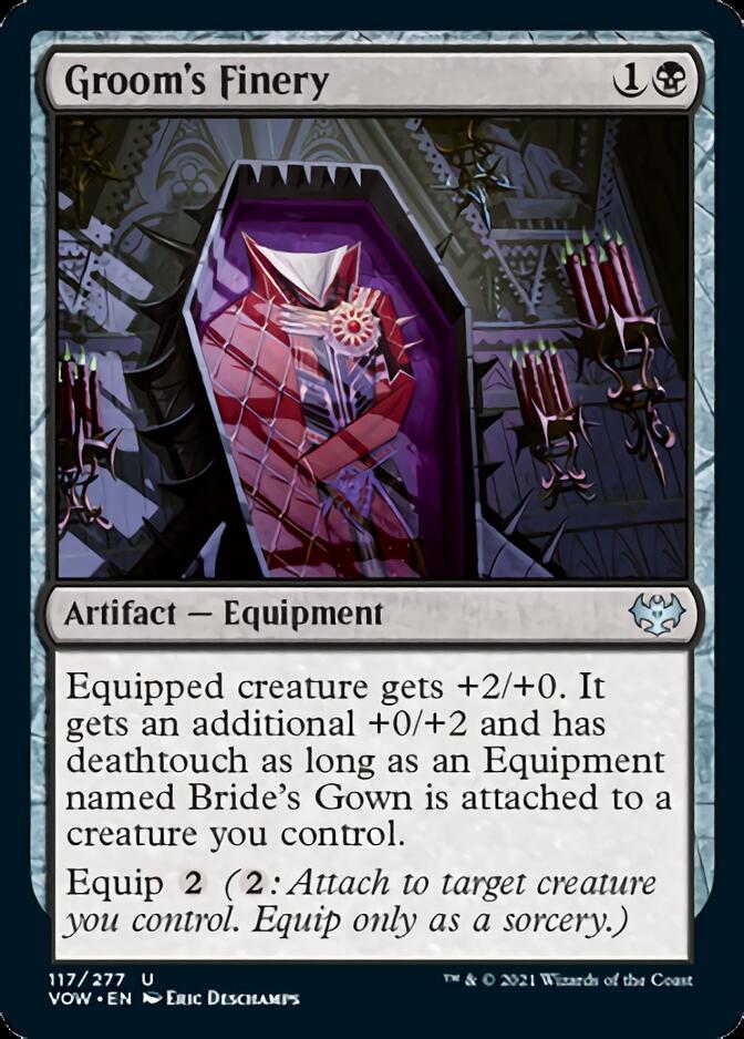 Groom's Finery [Innistrad: Crimson Vow] MTG Single Magic: The Gathering | Red Claw Gaming