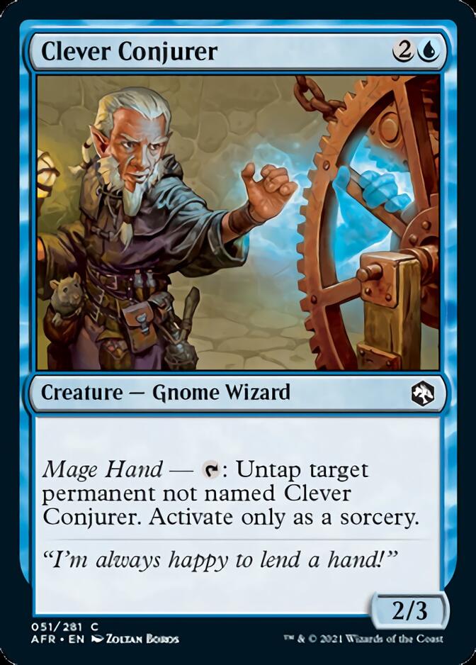 Clever Conjurer [Dungeons & Dragons: Adventures in the Forgotten Realms] MTG Single Magic: The Gathering | Red Claw Gaming