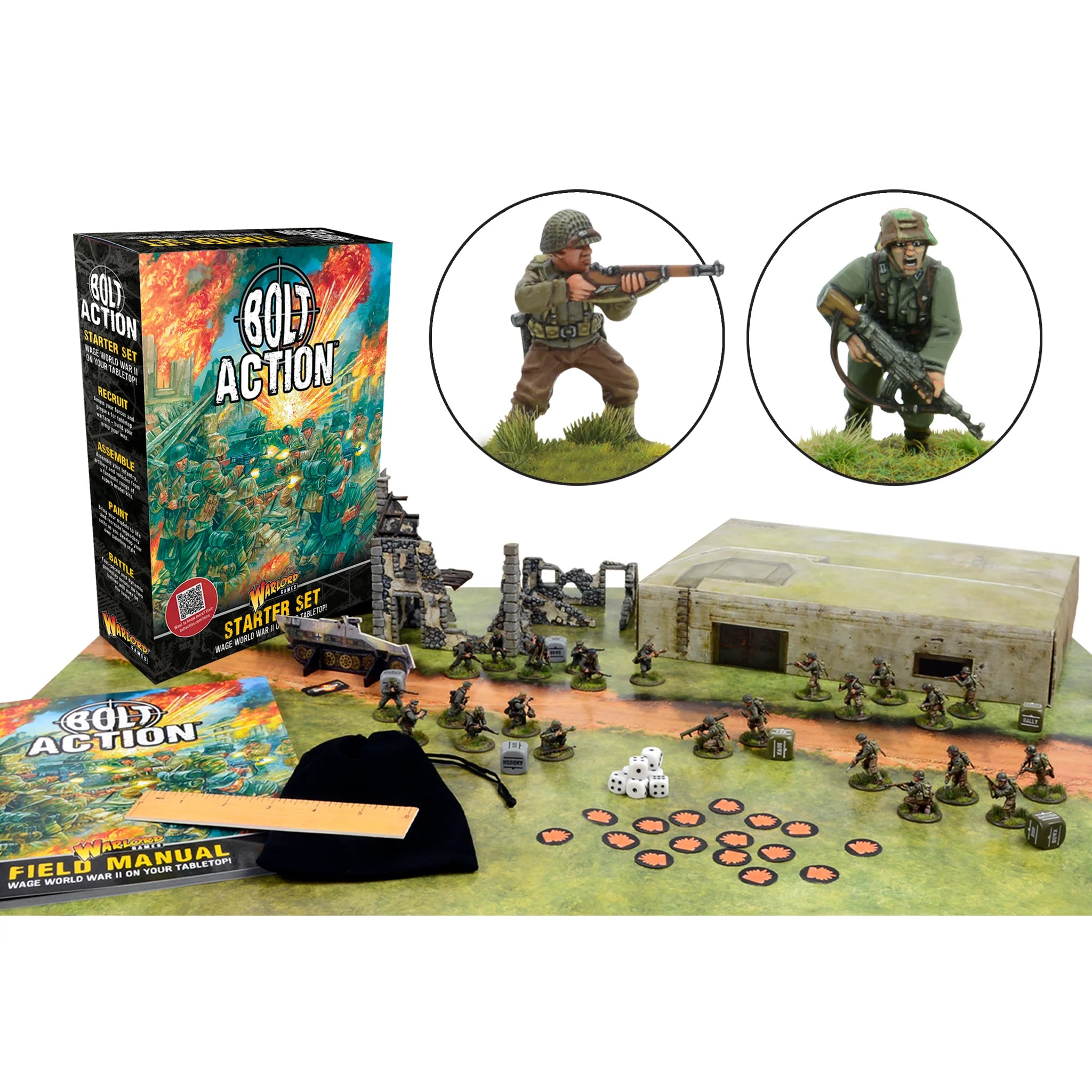 Bolt Action 3 Starter Set Starter Warlord Games | Red Claw Gaming