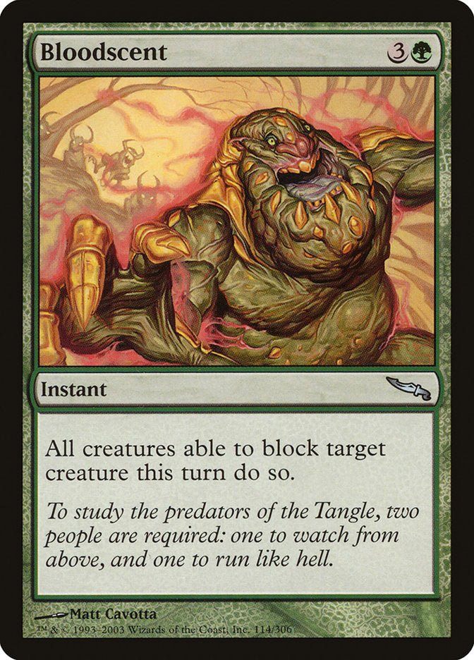 Bloodscent [Mirrodin] MTG Single Magic: The Gathering | Red Claw Gaming