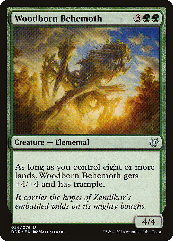 Woodborn Behemoth [Duel Decks: Nissa vs. Ob Nixilis] MTG Single Magic: The Gathering | Red Claw Gaming