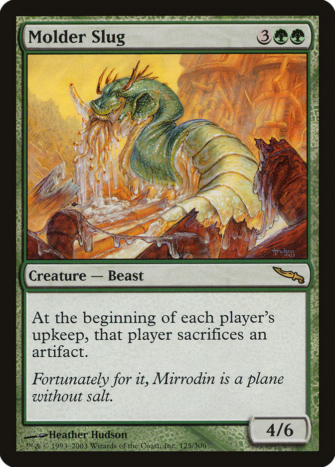 Molder Slug [Mirrodin] MTG Single Magic: The Gathering | Red Claw Gaming