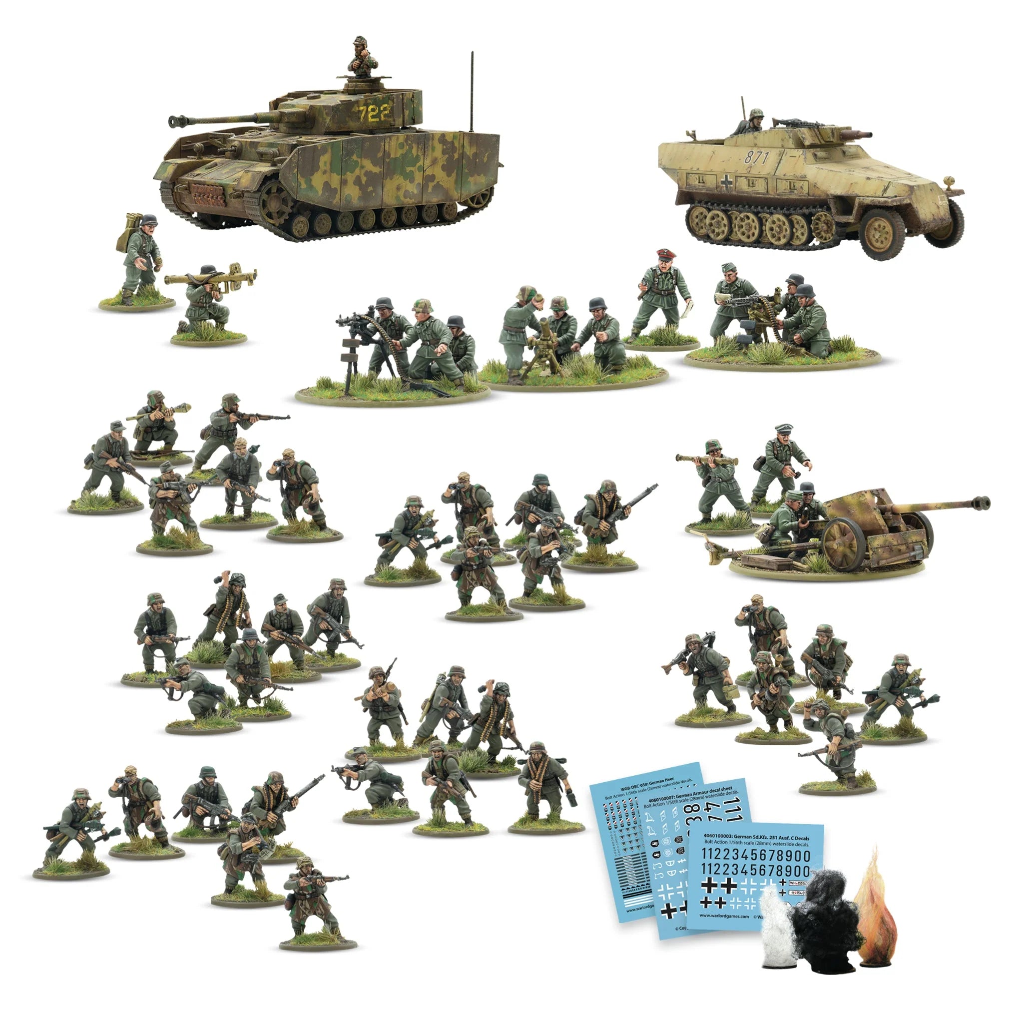 Cross of Iron German Grenadiers Starter Army | Red Claw Gaming