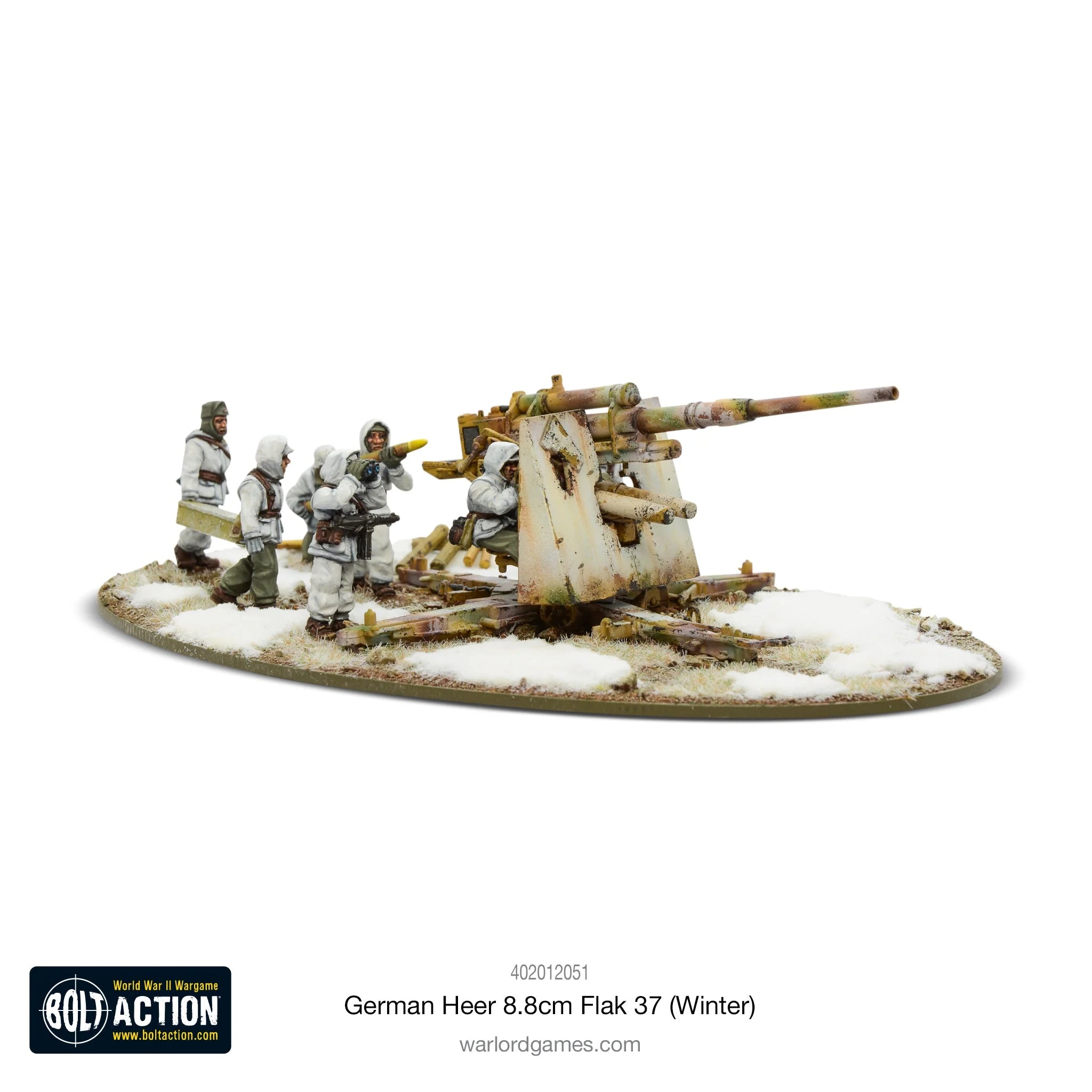 German Heer Flak 37 8.8cm (Winter) Germany Warlord Games    | Red Claw Gaming
