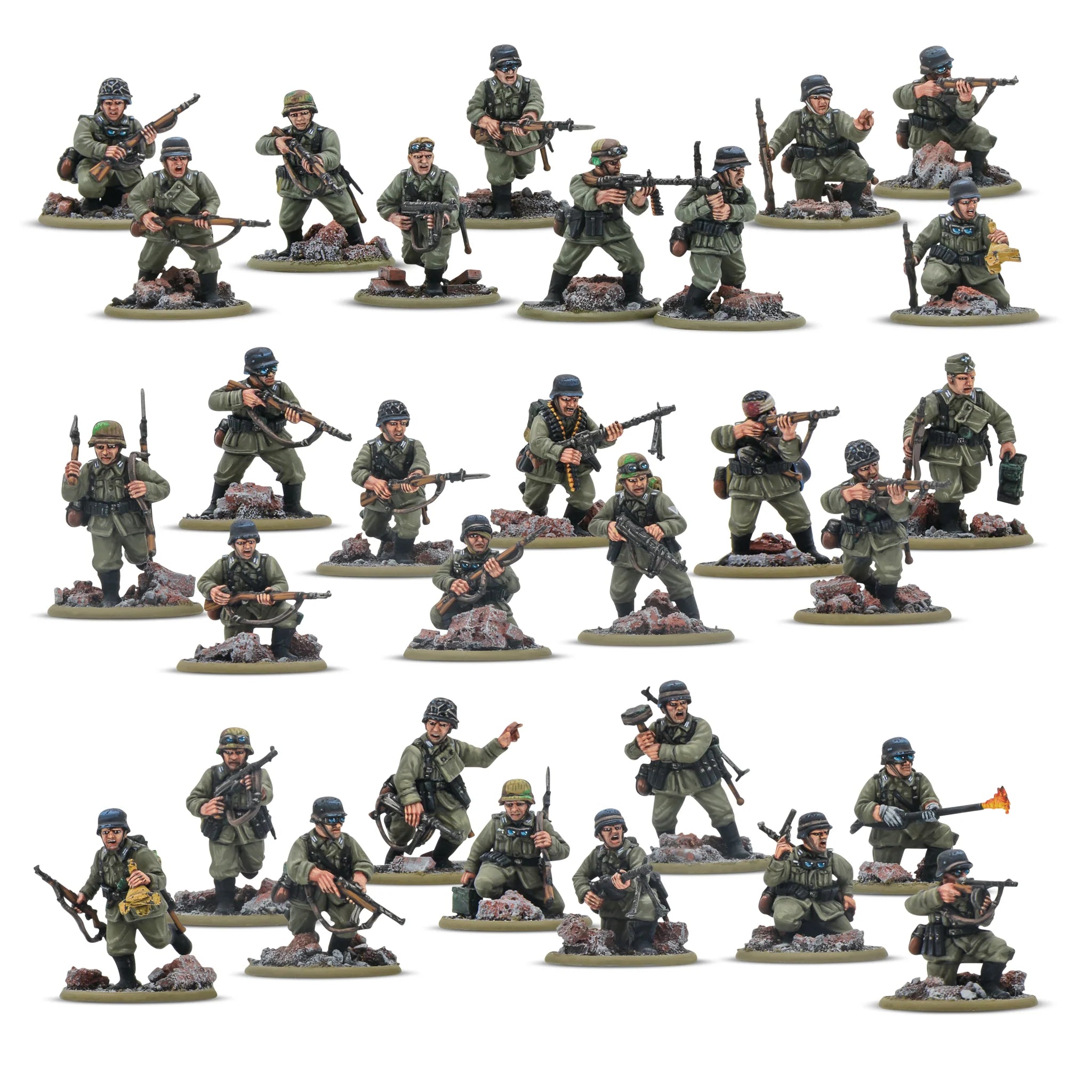 German Veteran Infantry Platoon Book Warlord Games | Red Claw Gaming