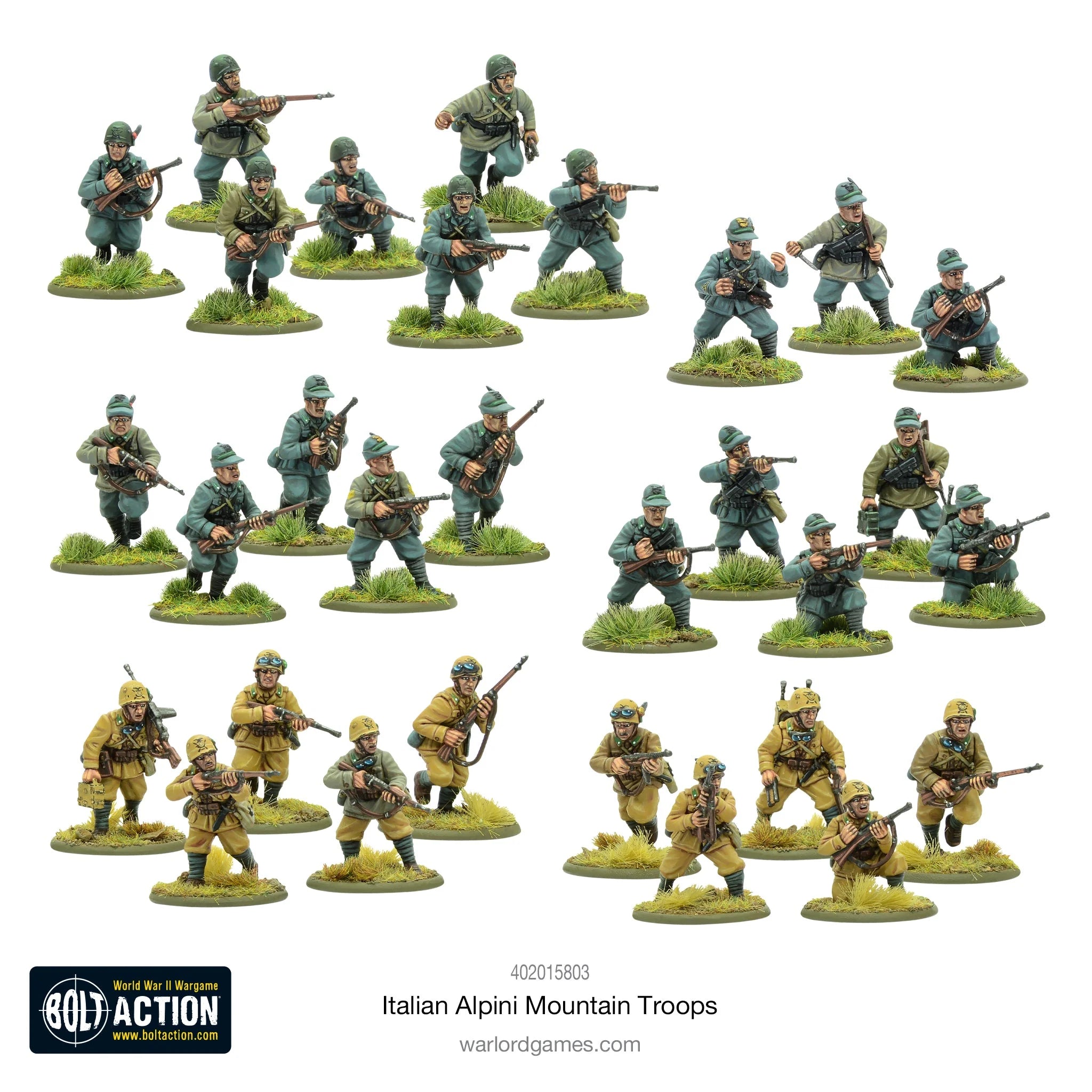 Italian Alpini Mountain Troops Italian Warlord Games    | Red Claw Gaming