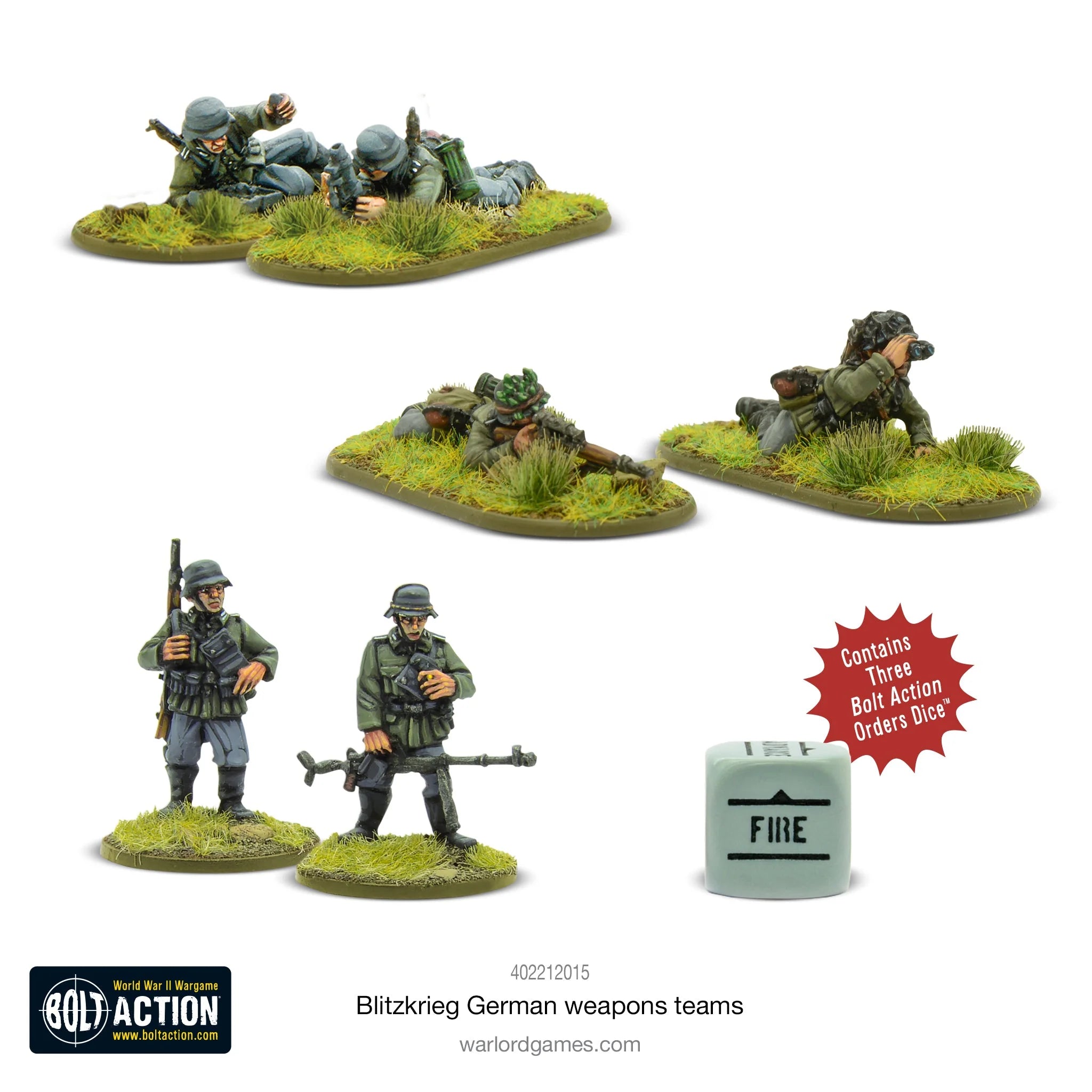 Blitzkrieg German Weapon Team Germany Warlord Games    | Red Claw Gaming