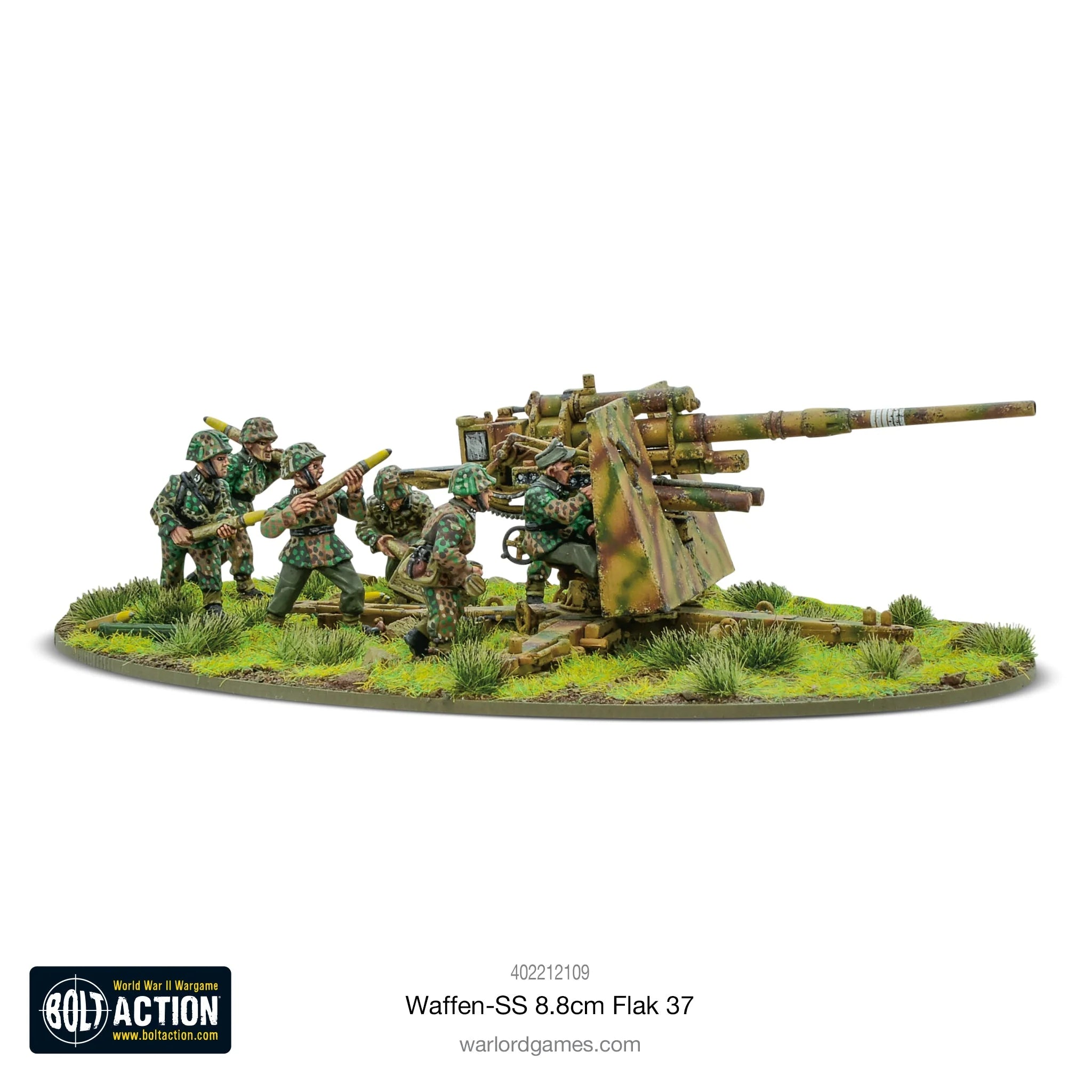 Waffen-SS Flak 37 8.8cm Germany Warlord Games    | Red Claw Gaming