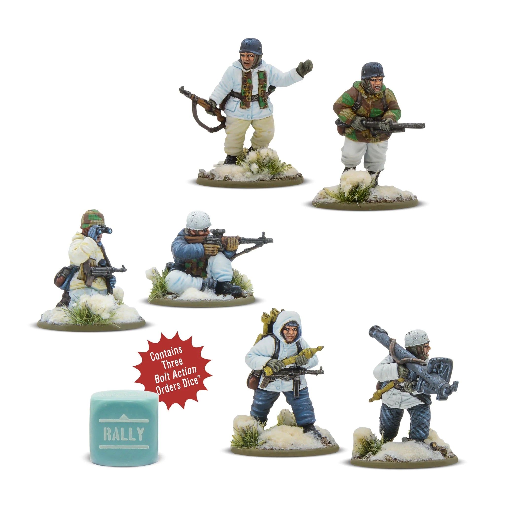 Fallschirmjäger (Winter) Weapons Teams Book Warlord Games | Red Claw Gaming