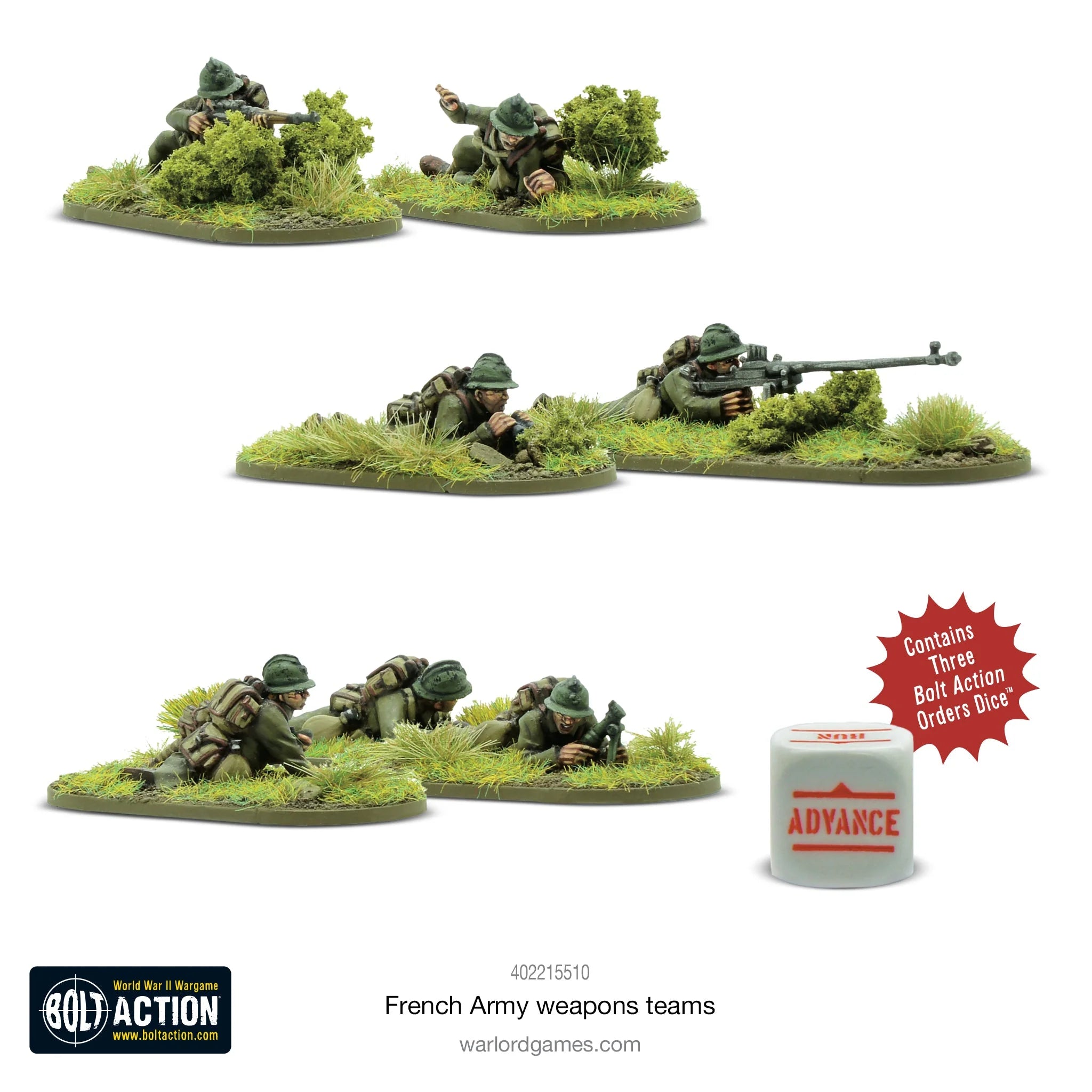 French Army Weapons Teams French Warlord Games    | Red Claw Gaming
