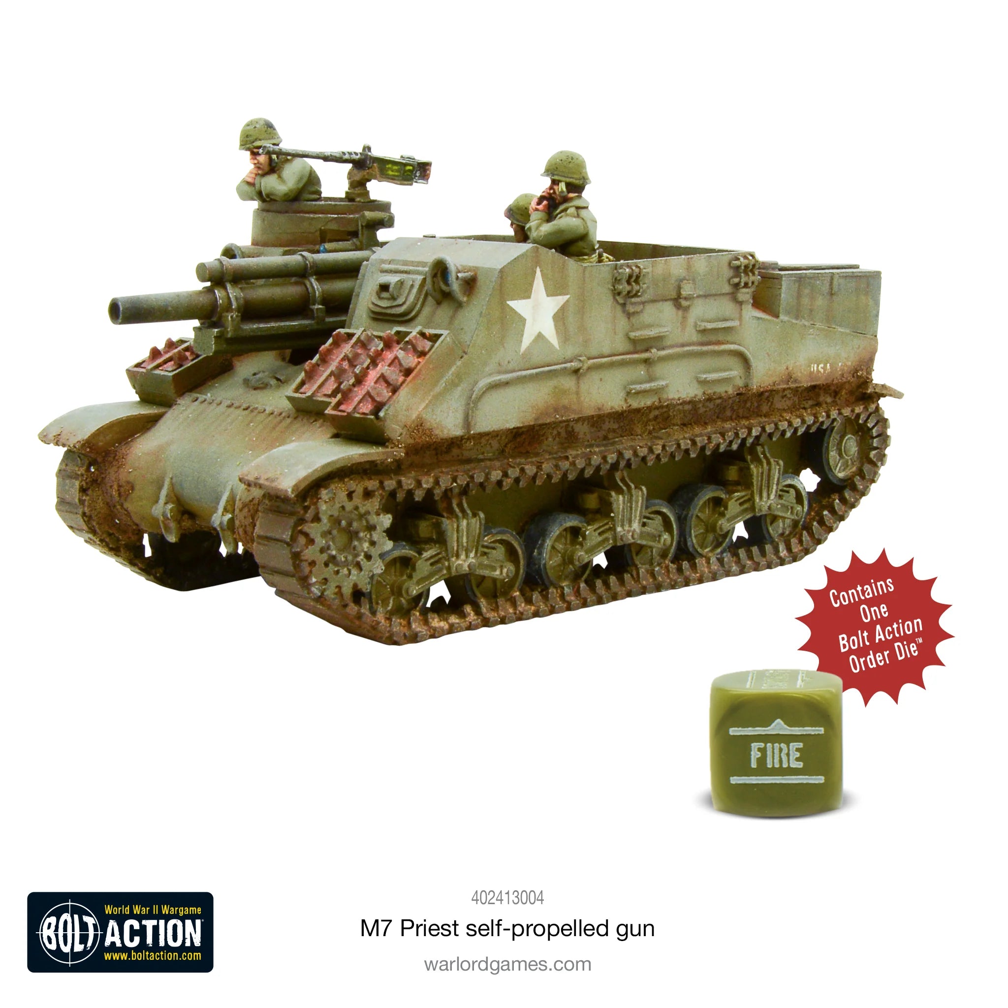 M7 Priest American Warlord Games    | Red Claw Gaming
