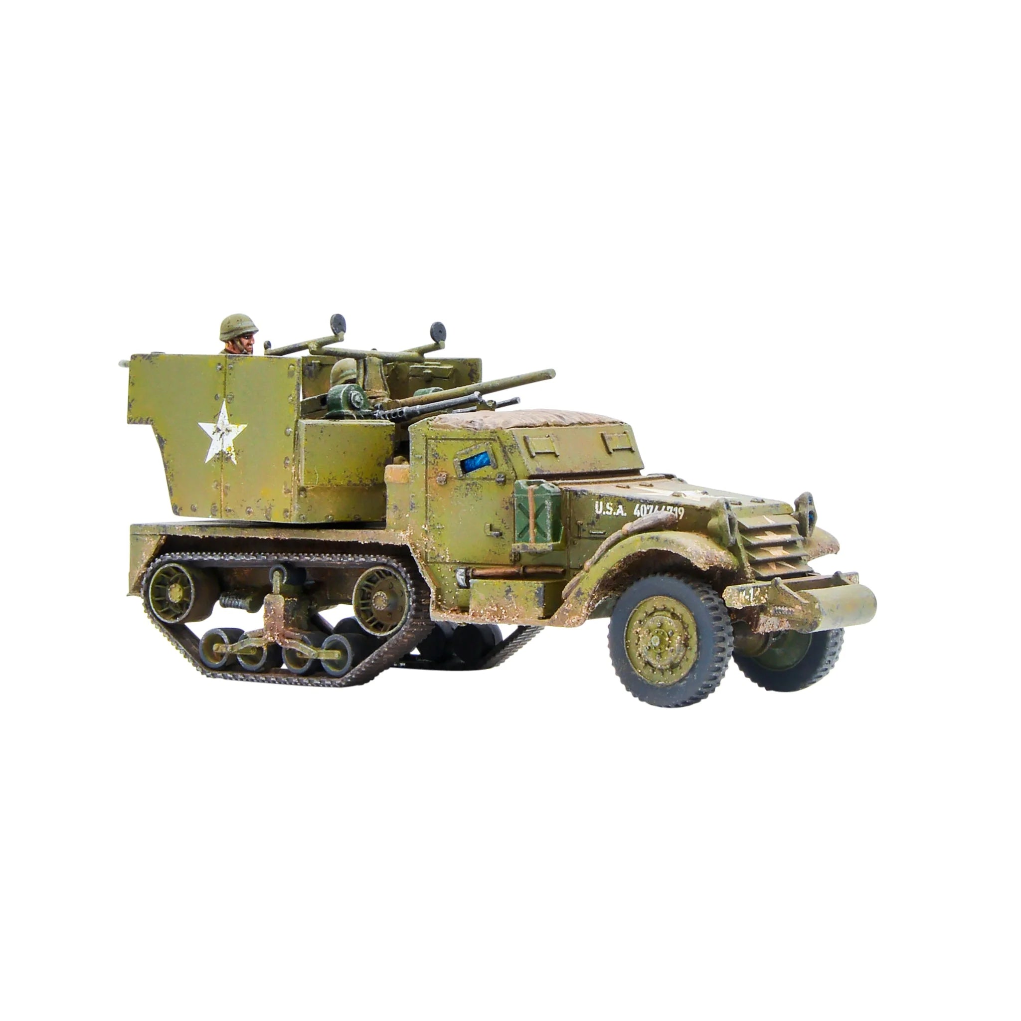 M15 Multiple Gun Motor Carriage Italian Warlord Games | Red Claw Gaming