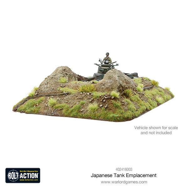 Japanese Tank Emplacement | Red Claw Gaming