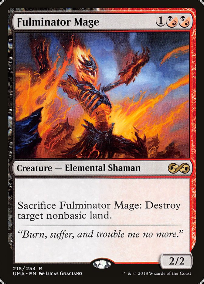 Fulminator Mage [Ultimate Masters] MTG Single Magic: The Gathering | Red Claw Gaming