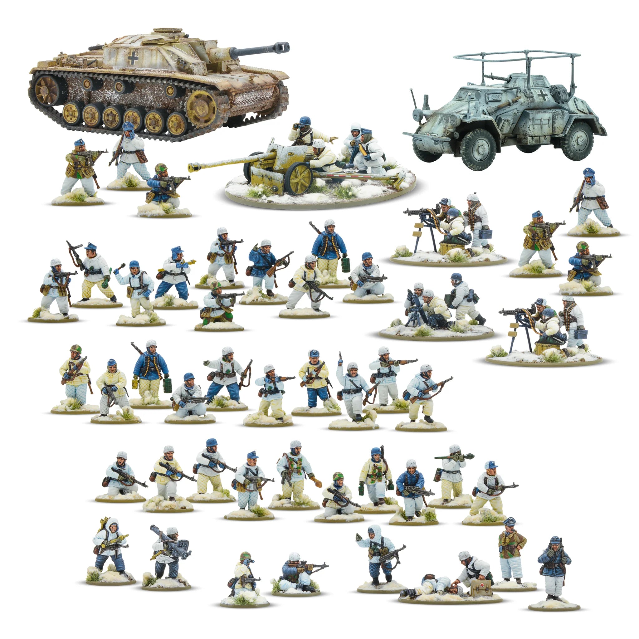 Fallschirmjäger (Winter) Starter Army Bolt Action Warlord Games | Red Claw Gaming