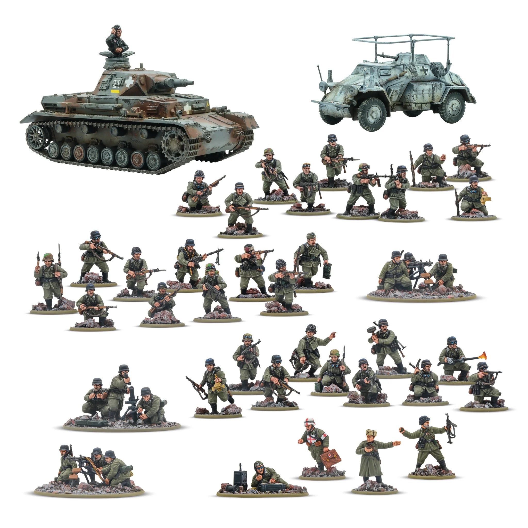 Rattenkrieg - German Veteran Infantry Starter Army Bolt Action Warlord Games | Red Claw Gaming