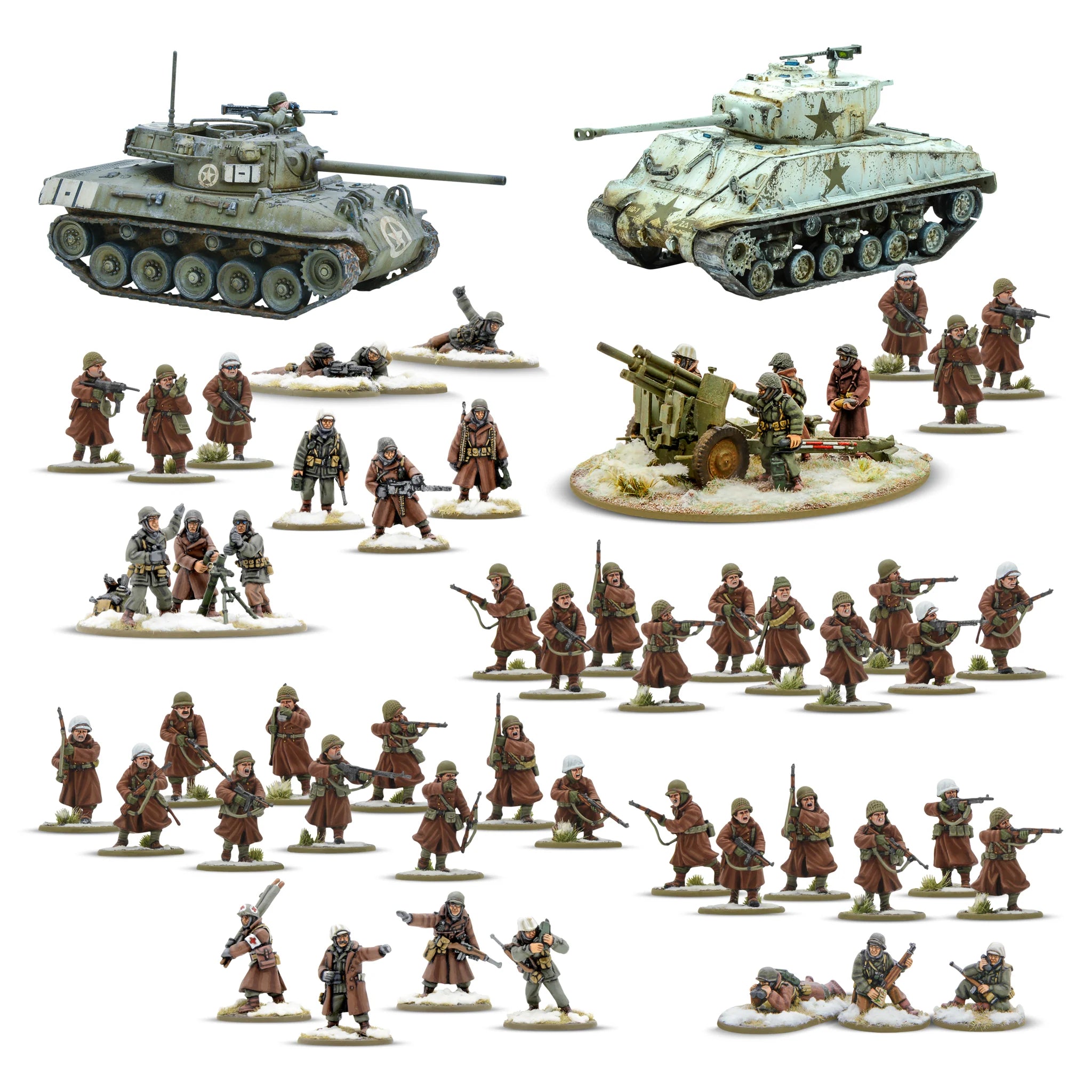 US Army (Winter) Starter Army American Warlord Games | Red Claw Gaming
