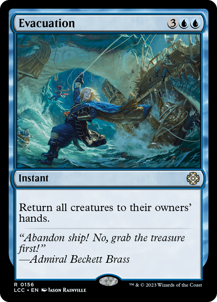 Evacuation [The Lost Caverns of Ixalan Commander] MTG Single Magic: The Gathering | Red Claw Gaming