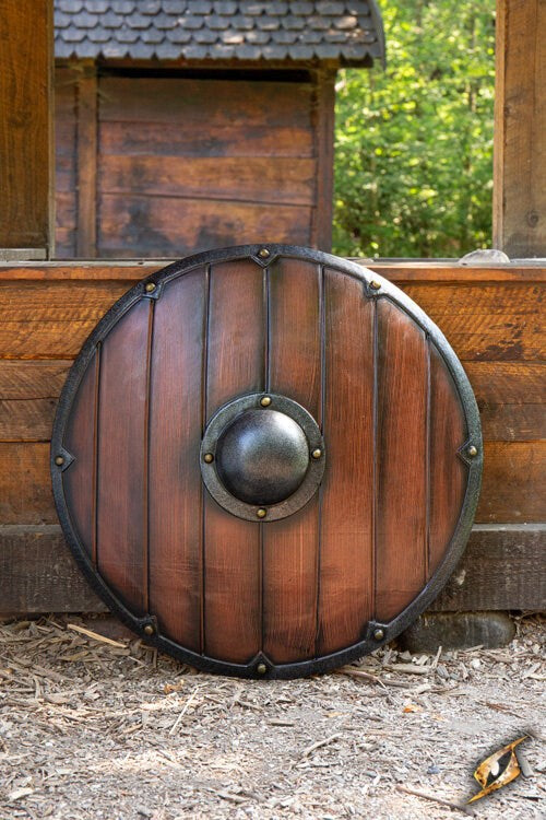 Viking Shield - 69cm LARP Iron Fortress | Red Claw Gaming