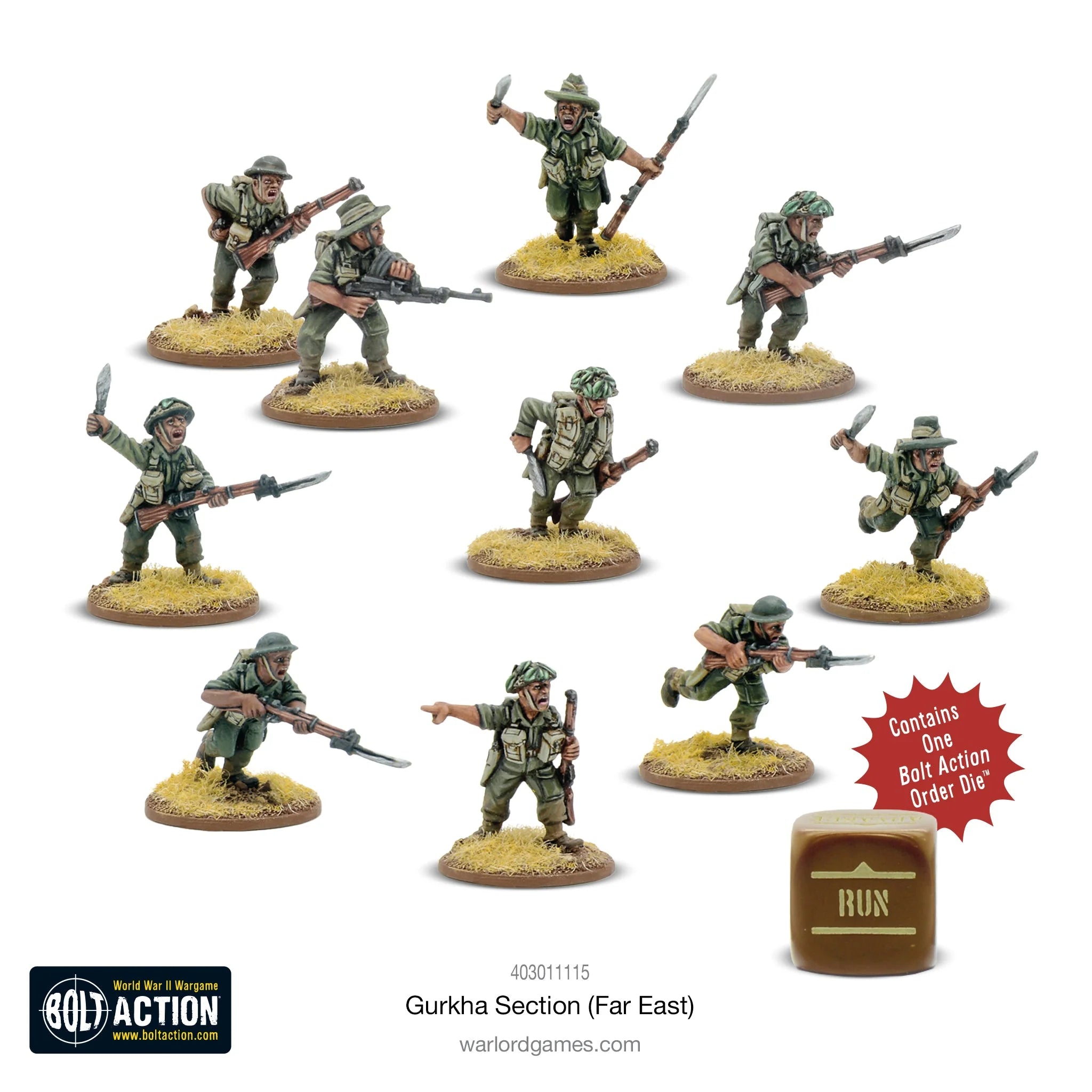 Gurkha Section (Far East) British Warlord Games    | Red Claw Gaming