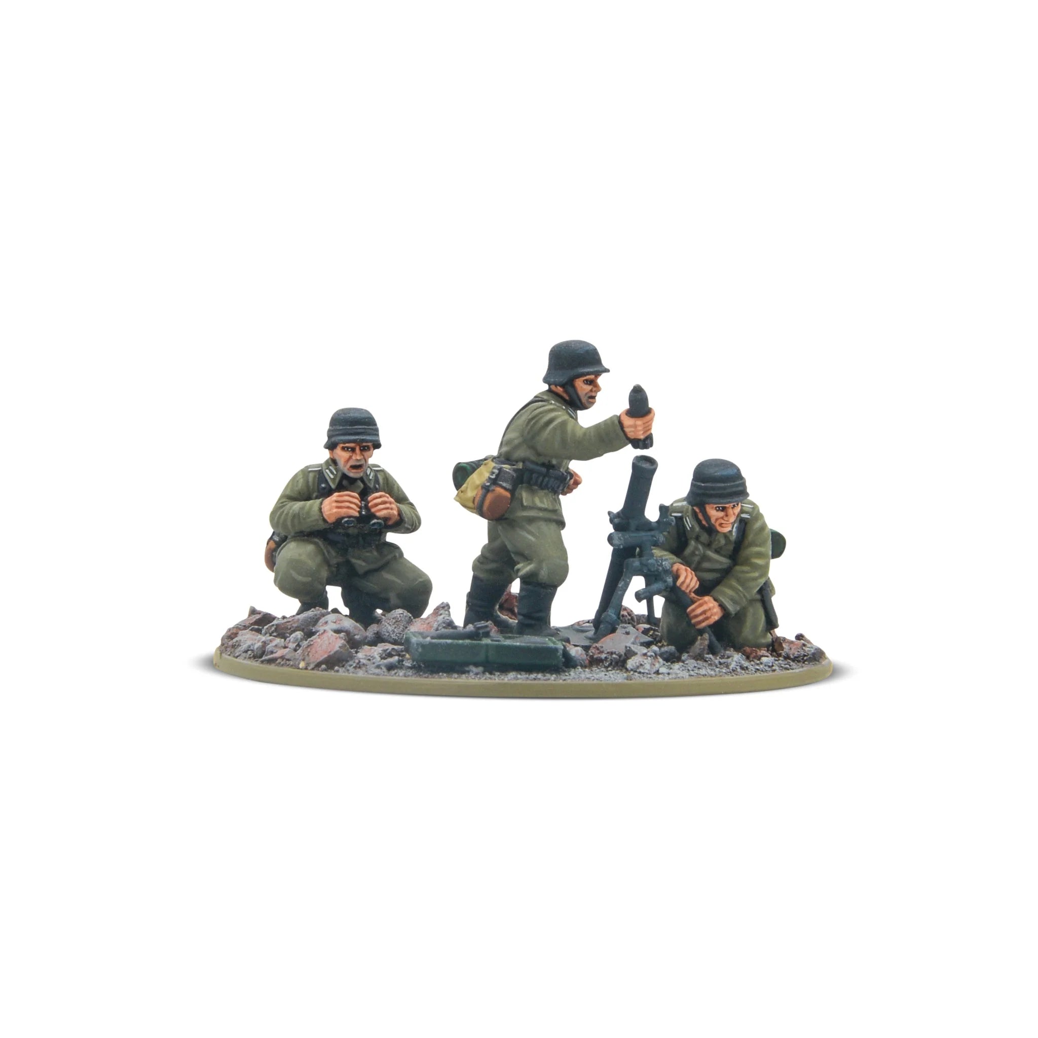 German Veterans Infantry Medium Mortar Team Preorder Warlord Games | Red Claw Gaming