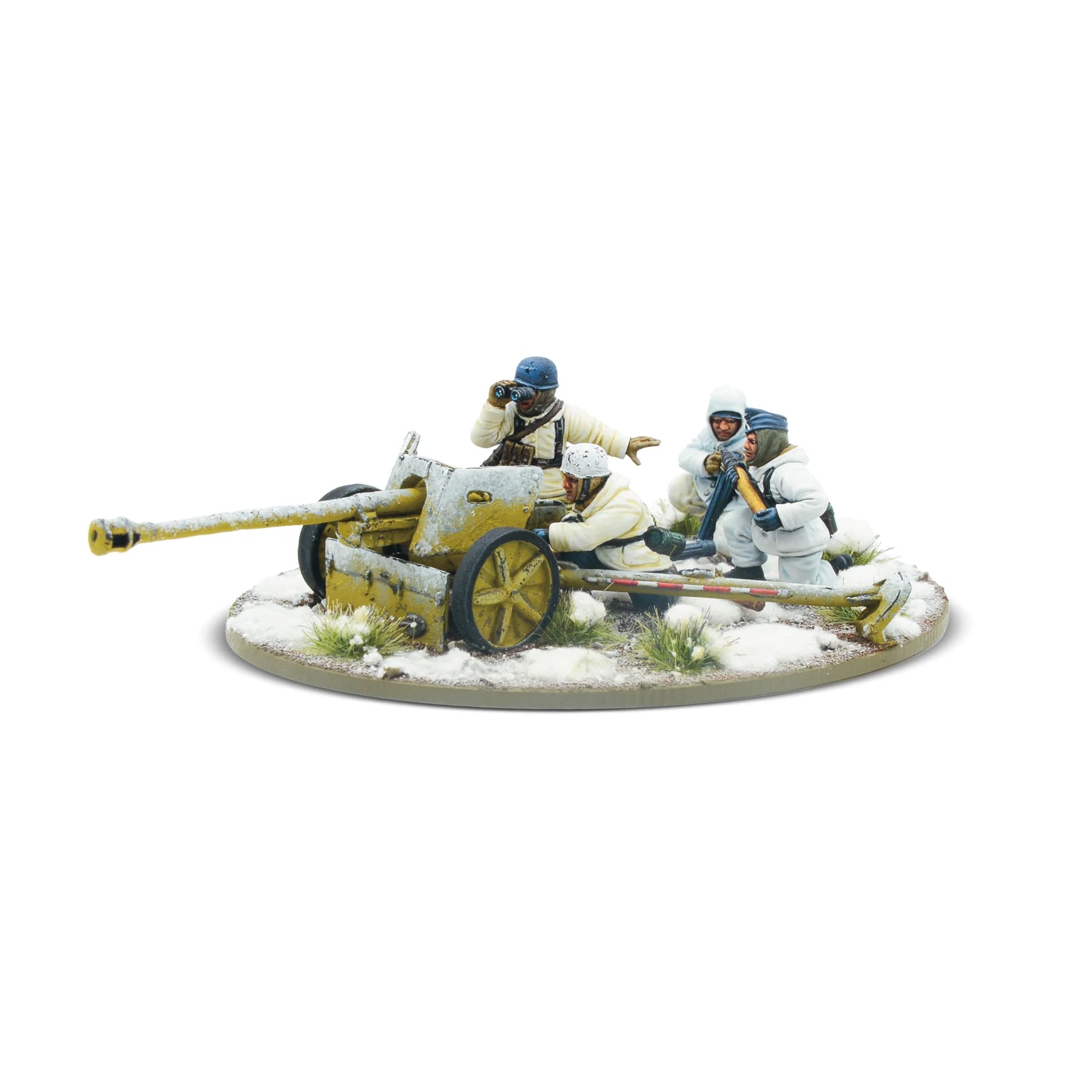 Fallschirmjager 75mm PaK 40 Anti-tank Gun (Winter) | Red Claw Gaming