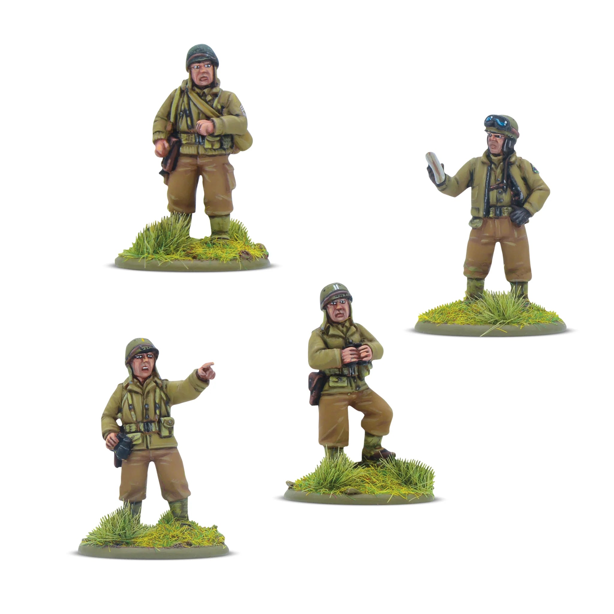 US Army Platoon Commanders Book Warlord Games | Red Claw Gaming