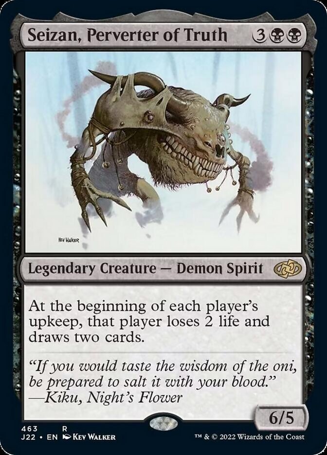 Seizan, Perverter of Truth [Jumpstart 2022] MTG Single Magic: The Gathering | Red Claw Gaming