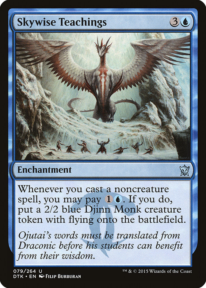 Skywise Teachings [Dragons of Tarkir] MTG Single Magic: The Gathering | Red Claw Gaming