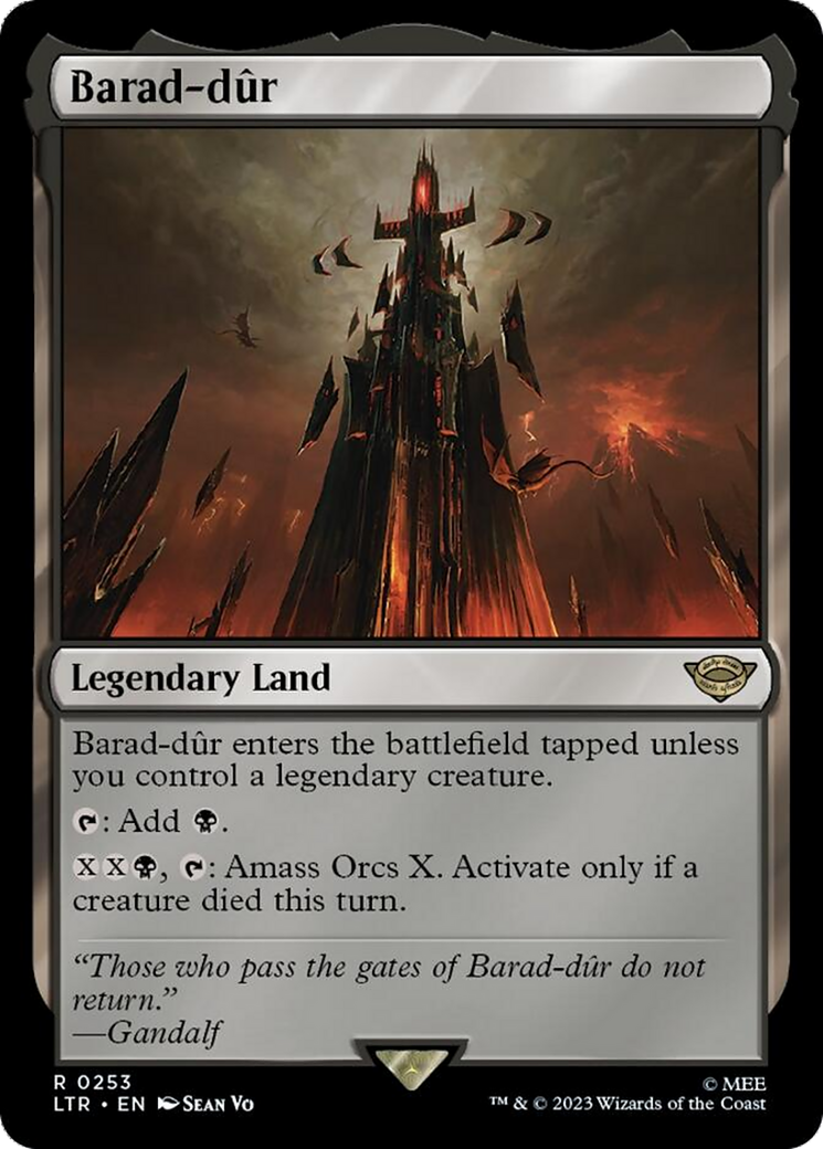 Barad-dur [The Lord of the Rings: Tales of Middle-Earth] MTG Single Magic: The Gathering | Red Claw Gaming