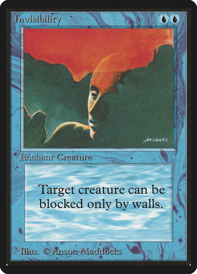 Invisibility [Beta Edition] MTG Single Magic: The Gathering | Red Claw Gaming