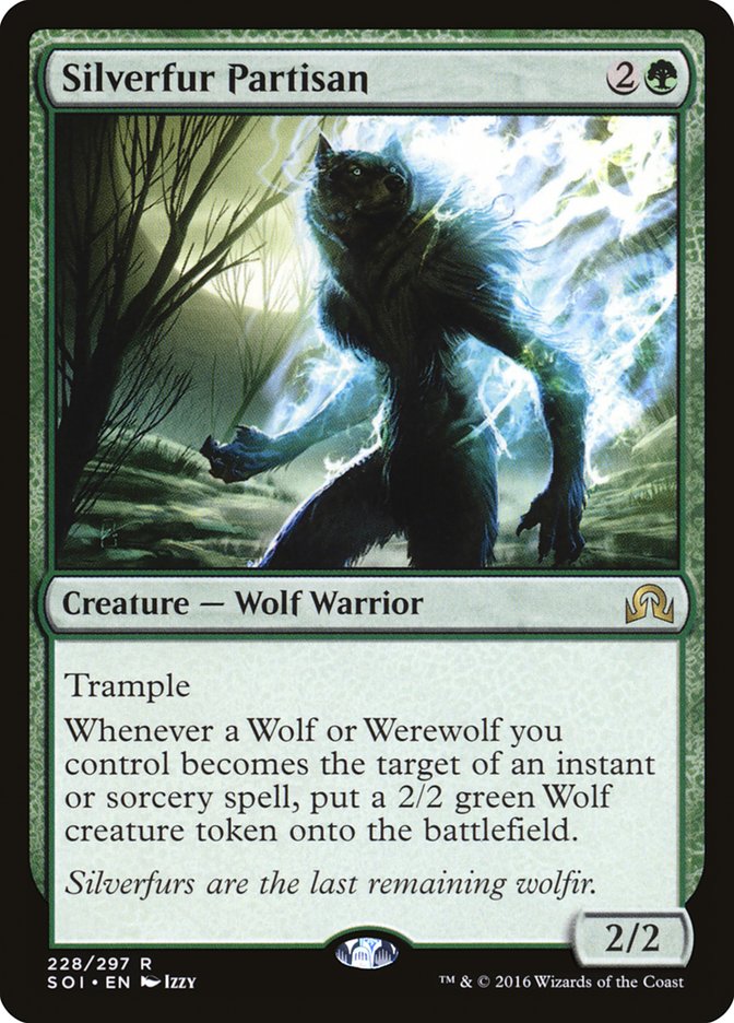 Silverfur Partisan [Shadows over Innistrad] MTG Single Magic: The Gathering | Red Claw Gaming