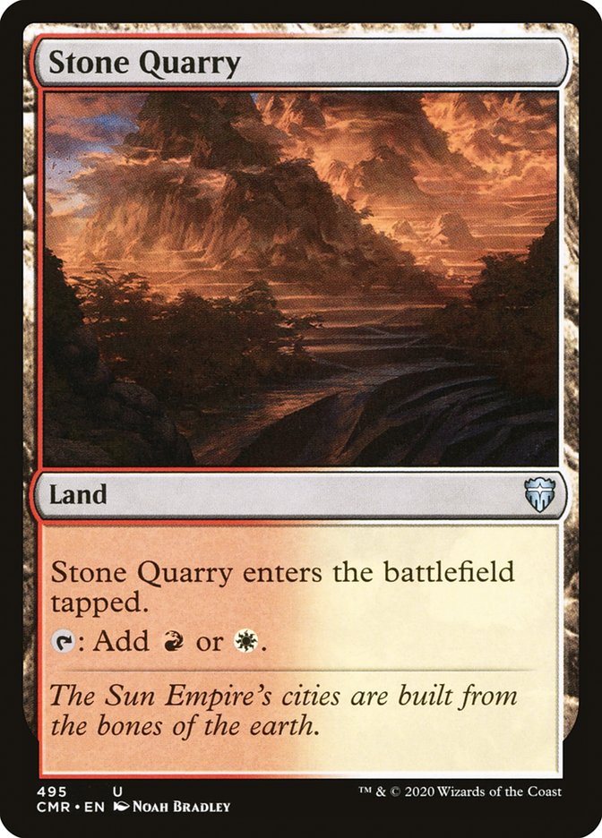 Stone Quarry [Commander Legends] MTG Single Magic: The Gathering | Red Claw Gaming