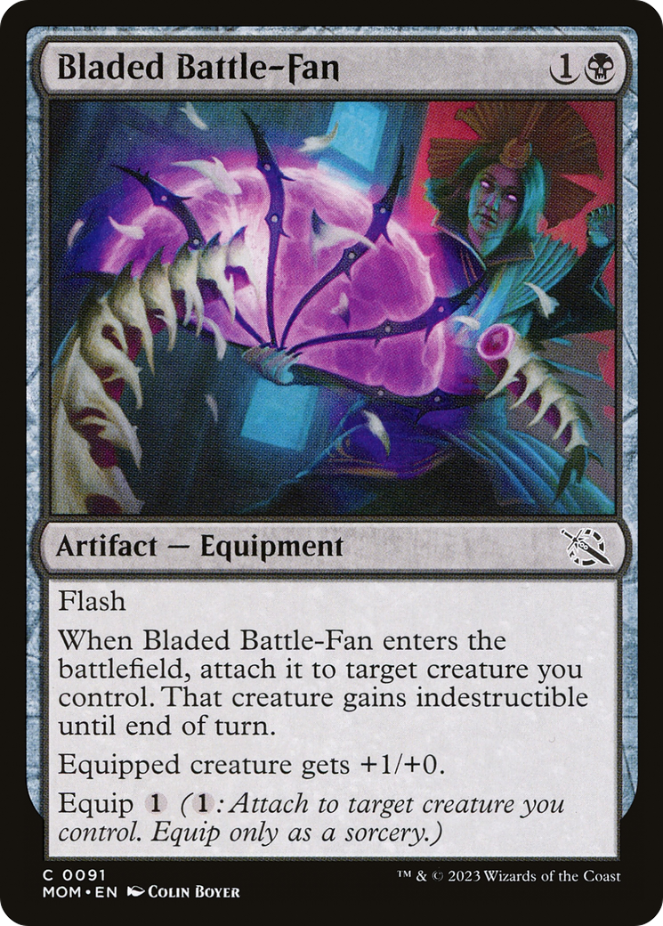 Bladed Battle-Fan [March of the Machine] MTG Single Magic: The Gathering    | Red Claw Gaming