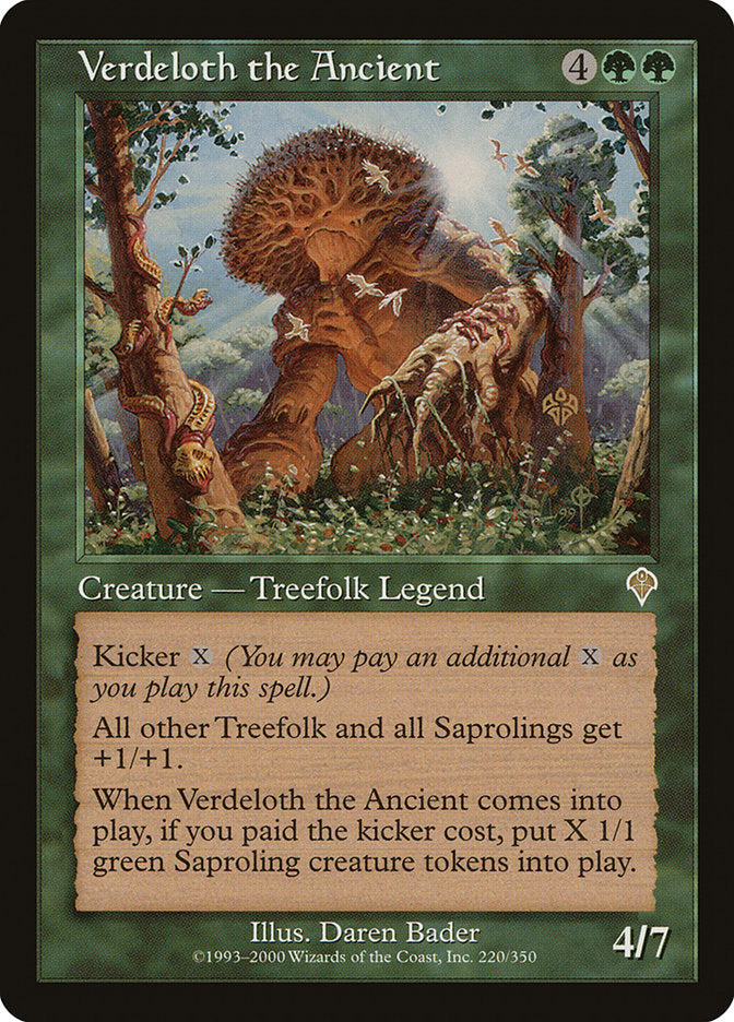 Verdeloth the Ancient [Invasion] MTG Single Magic: The Gathering | Red Claw Gaming