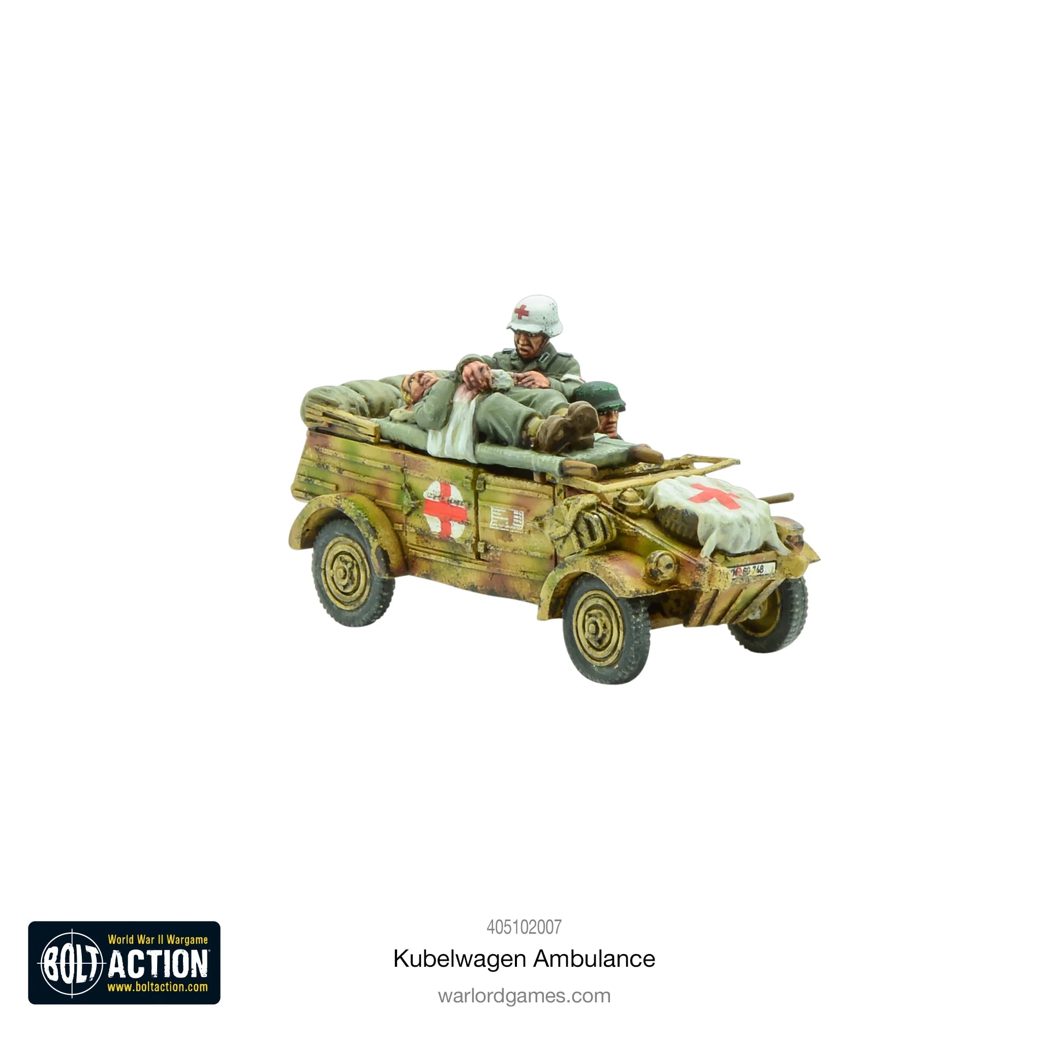 Kubelwagen Ambulance Germany Warlord Games | Red Claw Gaming