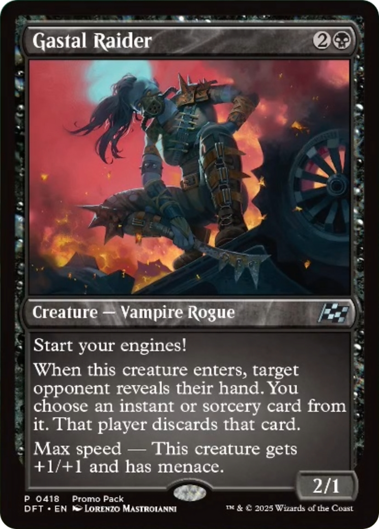 Gastal Raider (Promo Pack) [Aetherdrift Promos] MTG Single Magic: The Gathering | Red Claw Gaming