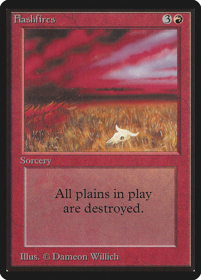 Flashfires [Beta Edition] MTG Single Magic: The Gathering | Red Claw Gaming
