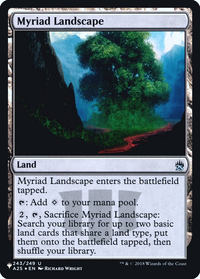 Myriad Landscape [Secret Lair: Heads I Win, Tails You Lose] MTG Single Magic: The Gathering    | Red Claw Gaming