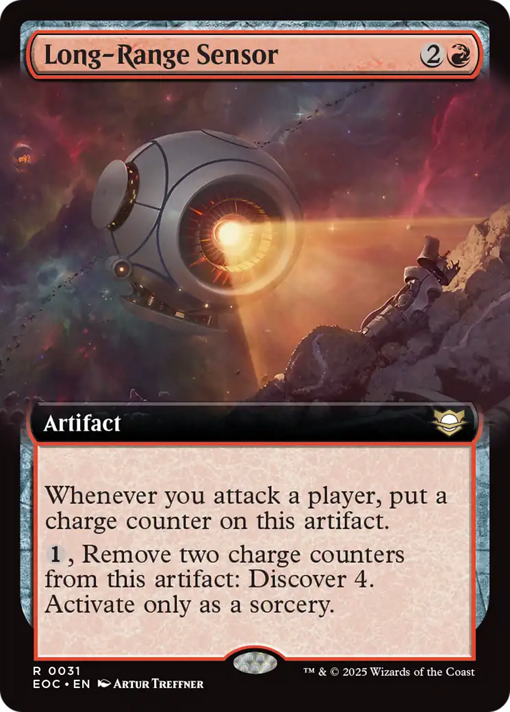 Long-Range Sensor (Extended Art) [Edge of Eternities Commander] MTG Single Magic: The Gathering | Red Claw Gaming