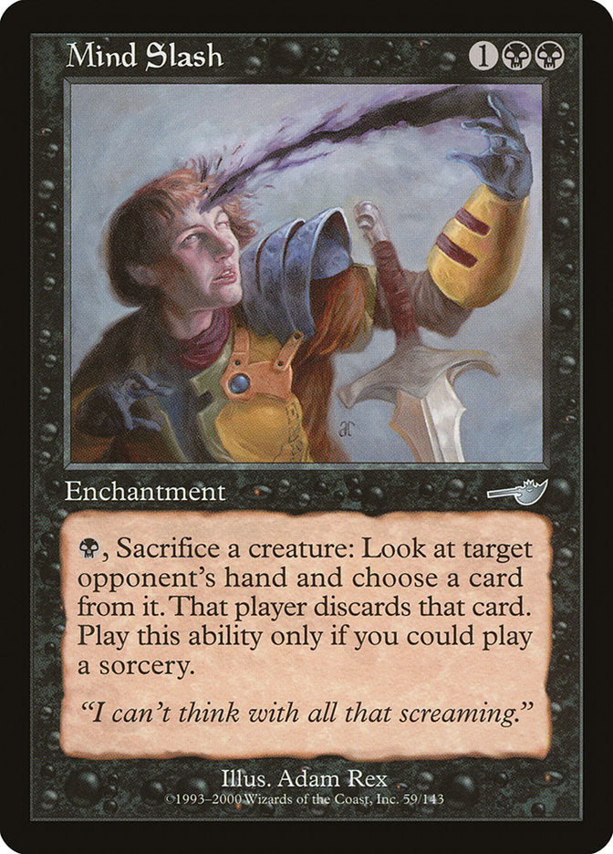 Mind Slash [Nemesis] MTG Single Magic: The Gathering | Red Claw Gaming