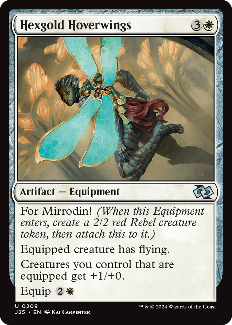 Hexgold Hoverwings [Foundations Jumpstart] MTG Single Magic: The Gathering | Red Claw Gaming