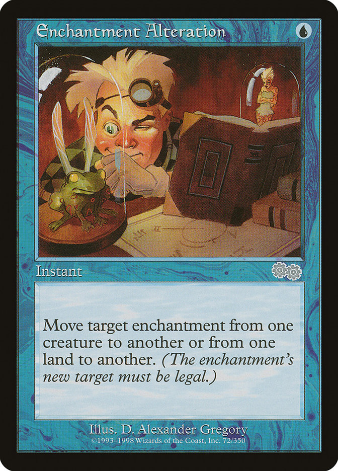 Enchantment Alteration [Urza's Saga] MTG Single Magic: The Gathering | Red Claw Gaming