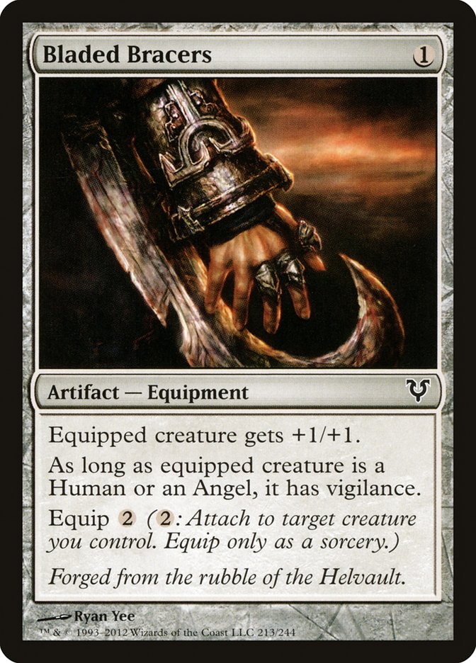 Bladed Bracers [Avacyn Restored] MTG Single Magic: The Gathering | Red Claw Gaming