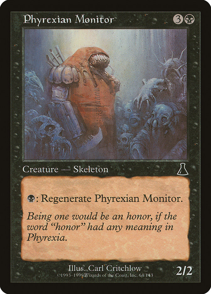 Phyrexian Monitor [Urza's Destiny] MTG Single Magic: The Gathering | Red Claw Gaming