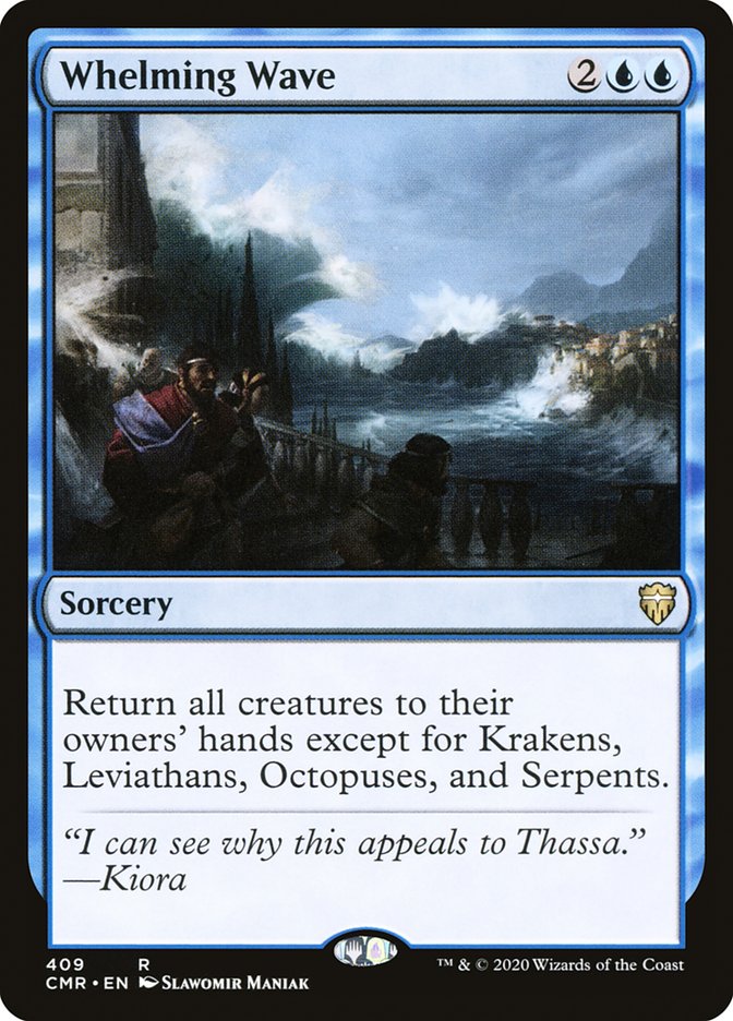 Whelming Wave [Commander Legends] MTG Single Magic: The Gathering | Red Claw Gaming