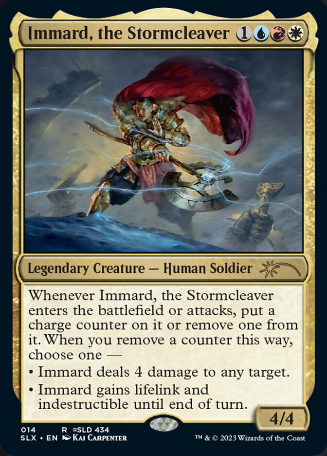 Immard, the Stormcleaver [Secret Lair: Universes Within] MTG Single Magic: The Gathering | Red Claw Gaming