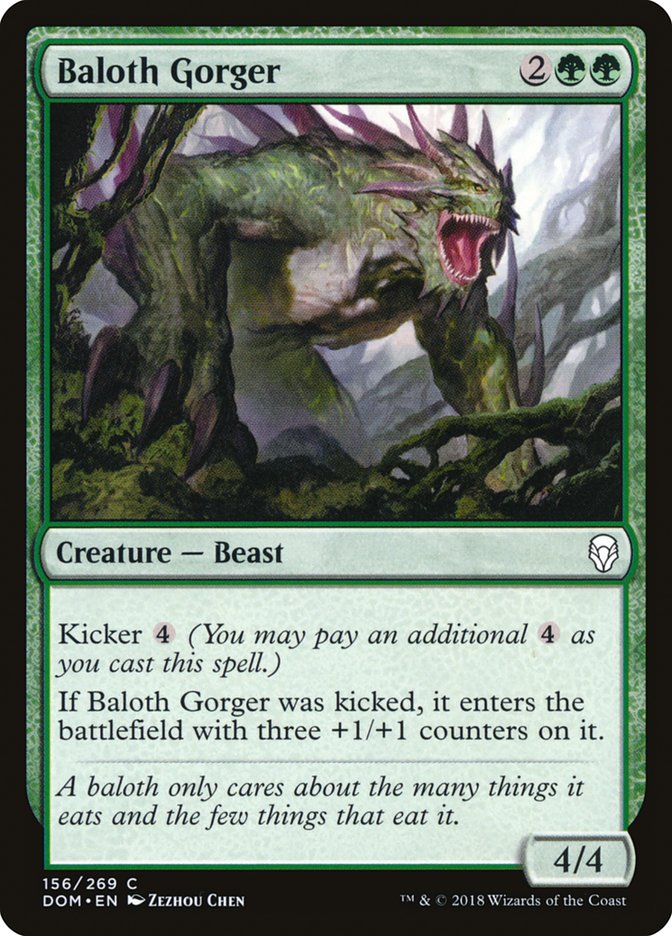 Baloth Gorger [Dominaria] MTG Single Magic: The Gathering | Red Claw Gaming